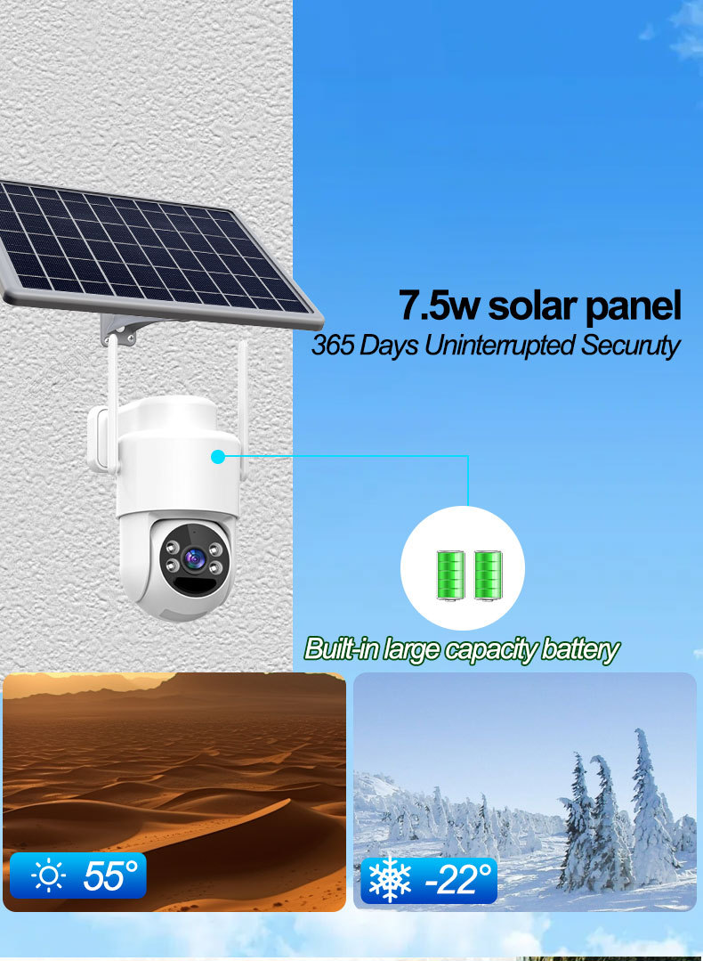 4MP Solar-powered single-lens Smart Camera - Image 5