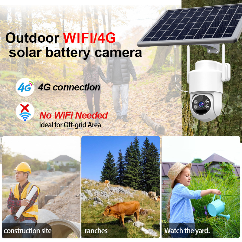 4MP Solar-powered single-lens Smart Camera - Image 2