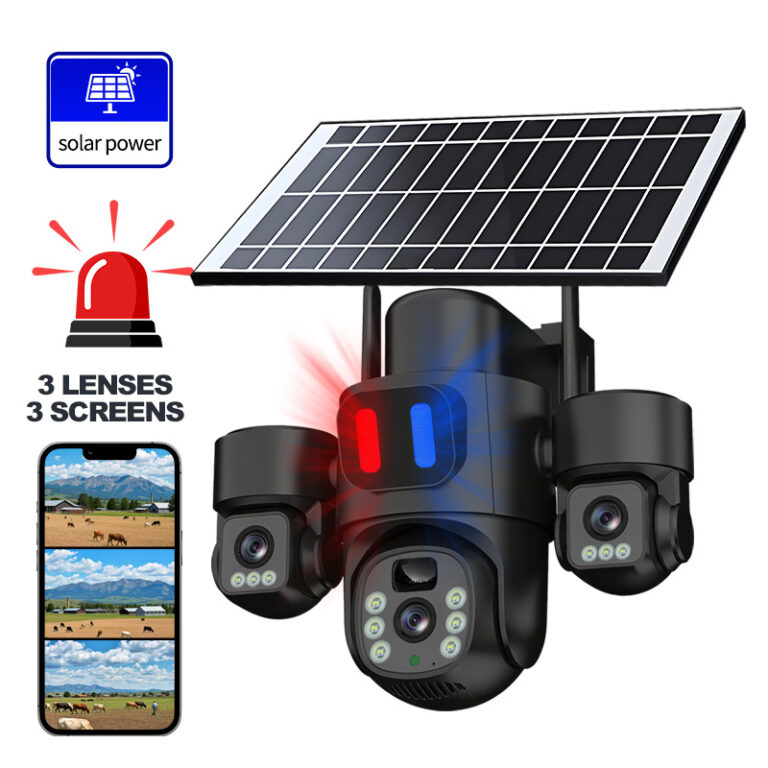 One Camera, Three Views: Why the New QS12A3 Tri-Lens Solar Camera is a Game Changer for Outdoor Security?