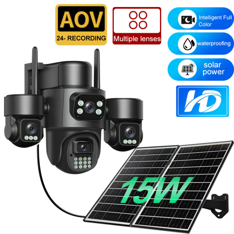AVO camera, wireless solar camera